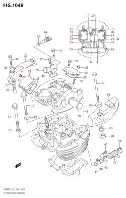 104B - CYLINDER HEAD (FRONT) (K9)