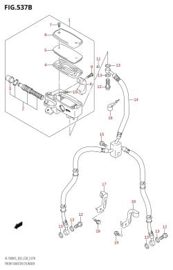 537B - FRONT MASTER CYLINDER (K7,K8,K9)