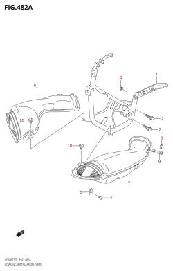 482A - COWLING INSTALLATION PARTS
