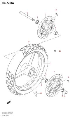 530A - FRONT WHEEL