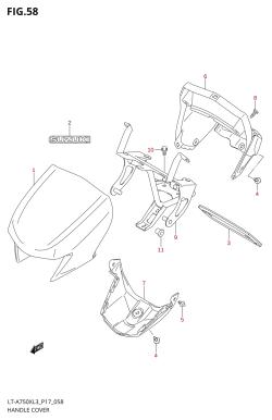 058 - HANDLE COVER (LT-A750XL3 P17)