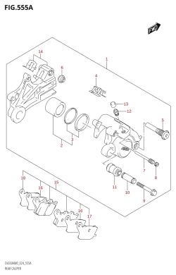 555A - REAR CALIPER