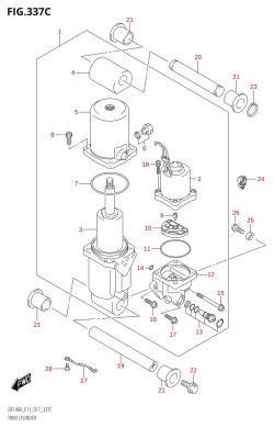 337C - TRIM CYLINDER (DF115AT:E40)