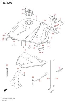 420B - FUEL TANK (K5)