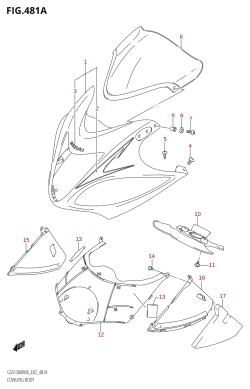 481A - COWLING BODY (K8)