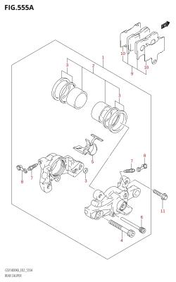 555A - REAR CALIPER