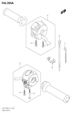 355A - HANDLE SWITCH