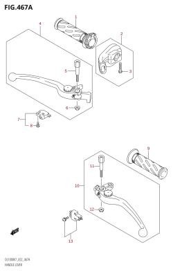 467A - HANDLE LEVER