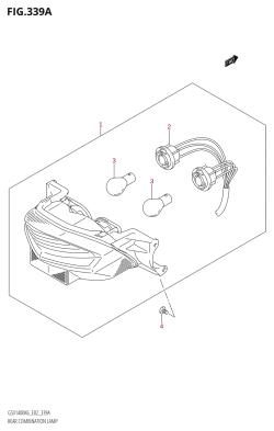339A - REAR COMBINATION LAMP