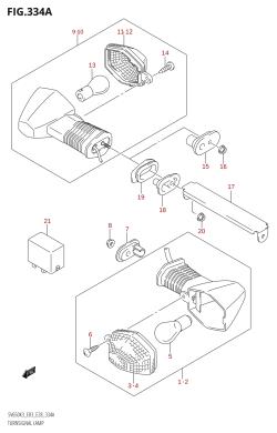 334A - TURNSIGNAL LAMP (SV650,SV650A)