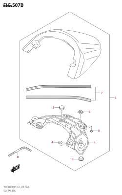 507B - SEAT TAIL BOX
