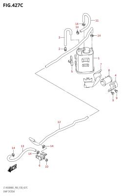 427C - EVAP SYSTEM (LT-A500XPZ:M2:P33)