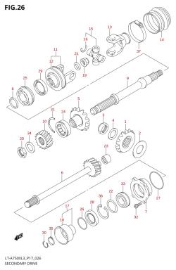 026 - SECONDARY DRIVE