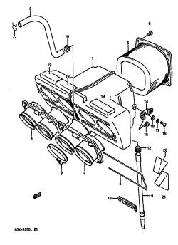 014 - AIR CLEANER (MODEL J /​ K)