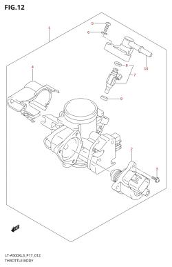 012 - THROTTLE BODY