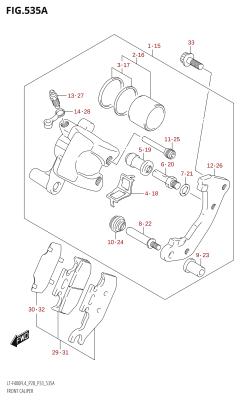 535A - FRONT CALIPER