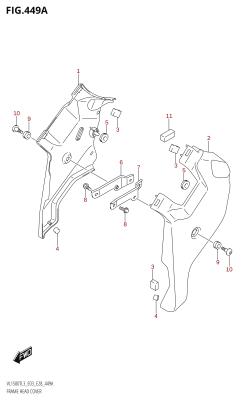 449A - FRAME HEAD COVER