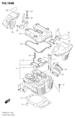104B - CYLINDER HEAD (FRONT) (VZR1800BZ:L8:E24)