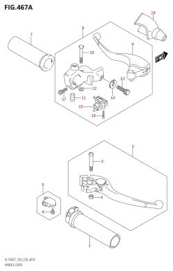 467A - HANDLE LEVER (VL1500B:L7:E03)