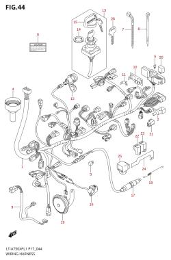 044 - WIRING HARNESS (LT-A750XPL1 P24)
