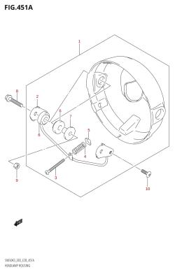 451A - HEADLAMP HOUSING (SV650:(K3,K4))