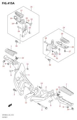 415A - FOOTREST