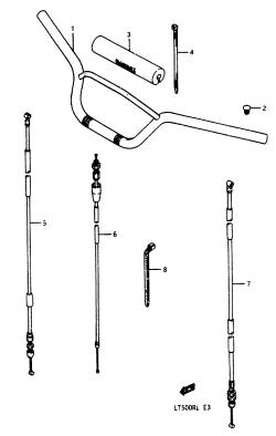 032 - HANDLEBAR-CONTROL CABLE