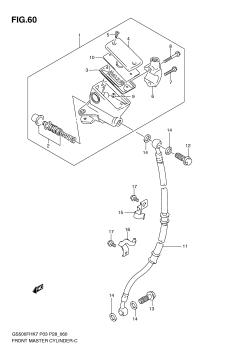 060 - FRONT MASTER CYLINDER (GS500FH)
