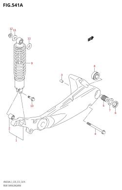 541A - REAR SWINGINGARM