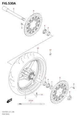 530A - FRONT WHEEL