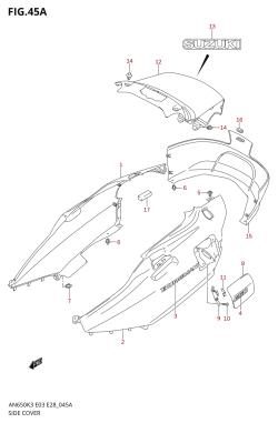 45A - SIDE COVER (AN650K5)