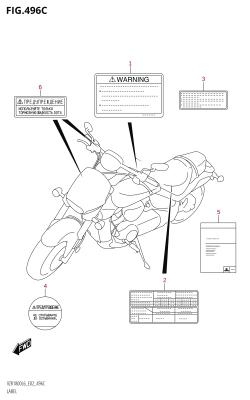 496C - LABEL (VZR1800BZ:L6:E19)