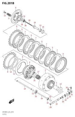201B - CLUTCH (VZR1800:L5:E19)