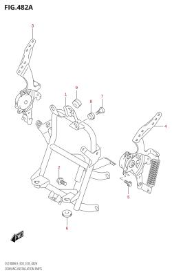 482A - COWLING INSTALLATION PARTS