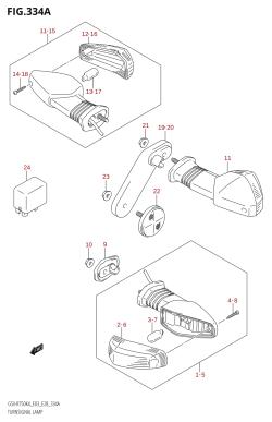 334A - TURNSIGNAL LAMP