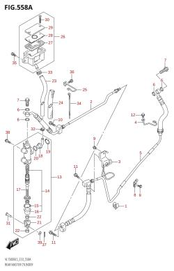 558A - REAR MASTER CYLINDER