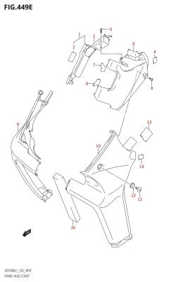 449E - FRAME HEAD COVER (VZR1800Z:L1:E02)
