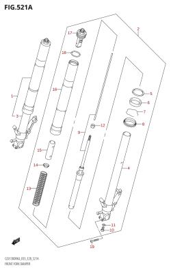 521A - FRONT FORK DAMPER