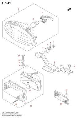 041 - REAR COMBINATION LAMP (P17)