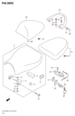 505C - SEAT (K6)