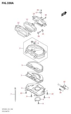 330A - SPEEDOMETER (VZR1800:L5:E02)