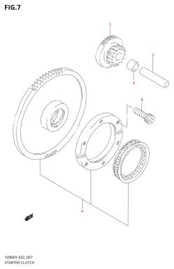 007 - STARTER CLUTCH