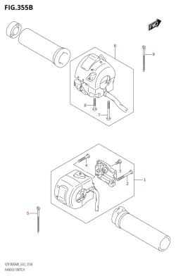 355B - HANDLE SWITCH (VZR1800BZ)