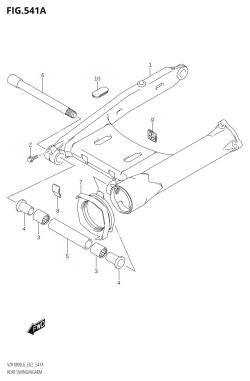 541A - REAR SWINGINGARM