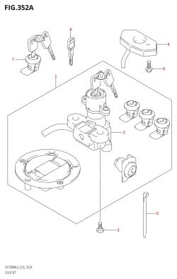 352A - LOCK SET