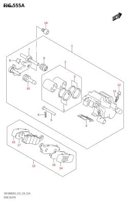 555A - REAR CALIPER
