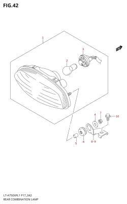 042 - REAR COMBINATION LAMP (P24)