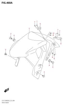 460A - FRONT FENDER