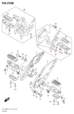 415B - FOOTREST (GSX1300RA:L7:E28)