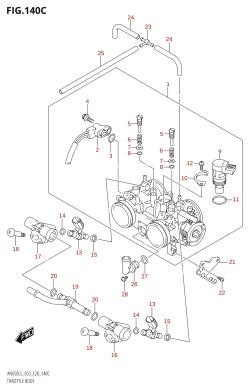 140C - THROTTLE BODY (AN650Z:L5:E28)